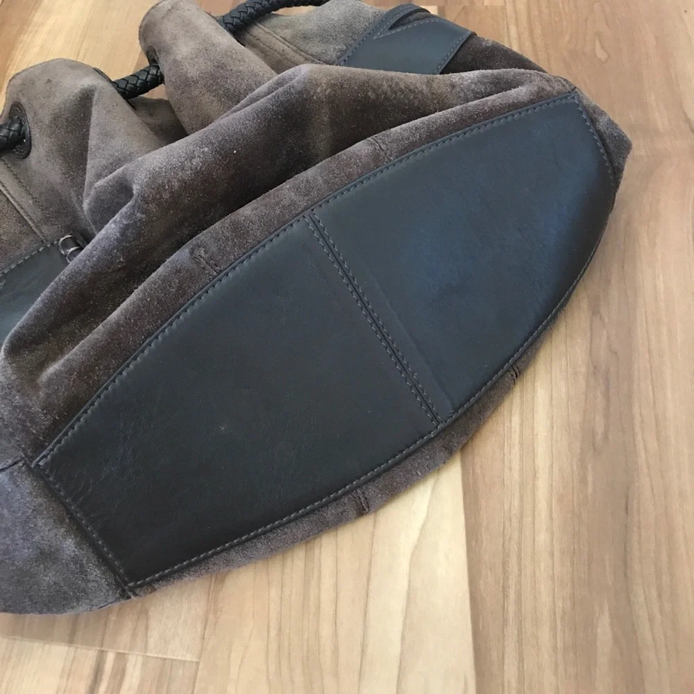 Cole Haan suede hobo handbag